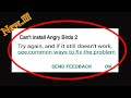 Solve Can't Install Angry Birds 2 App Error On Google Play Store in Android & Ios Phone