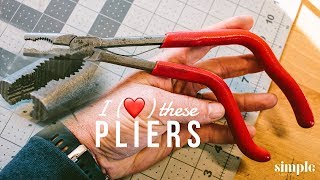 The ultimate  pliers for a knife maker! -Tool Time Tuesday - Snap on 612AEP