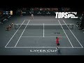 Top Spin 2K25 - Carlos Alcaraz Vs Roger Federer I Laver Cup Berlin Arena I Legend Difficulty (PS5)