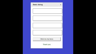 Diloage Box Using JQuery - Popup Using JQuery Struts JSP