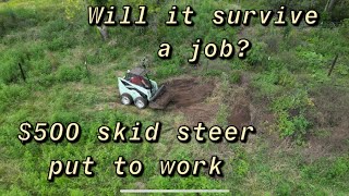 Will My $500 Skid Steer Survive a Job? Lets Test to See If This Cheap Machine Holds Up! Gehl 2500