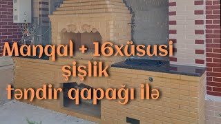 Manqal,mangal,təndir,tendir,manqal tikmek,soba,rus peçi,besetka,manqal ustasi,işıqlı manqal,soba,sac