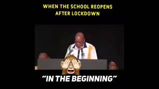 When school reopen//funny video// in the beginning