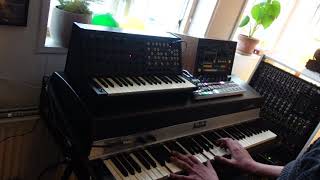 Kittelman plays: Palace Winter - CR78 with Tubbutec, Beatstep Pro, MS20 \u0026 Fender Rhodes