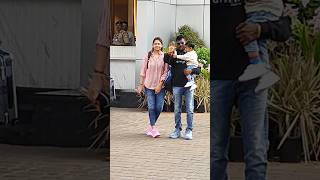 #jawan director #atlee with his wife and #son arrived at #mumbai #airport #shorts