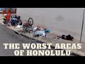 WORST AREAS OF HONOLULU   HD 1080p