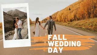 Northern Rocky Mountain Wedding with a Bonfire Reception and flower Dog.  Conor and Millers Wedding.