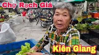 Chợ Rạch Giá Kiên Giang Người Lớn Tuổi Khó Khăn Hạnh Phúc Nhận Quà Hảo Tâm Từ Mỹ | Khương Nhựt Minh