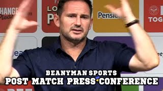 Frank Lampard post-match press conference | Brentford 1-1 Everton