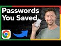 How To Check Saved Passwords In Google Chrome