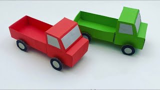 Easy Paper Truck 🛻 Making | Origami Truck Making Ideas | Easy Paper Craft | Origami Craft