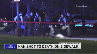 Man, 64, shot and killed while walking on sidewalk on city's South Side, Chicago police say
