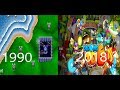 Evolution of tower defense games (1990 - 2019)