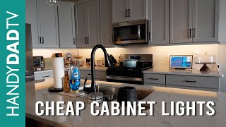 Under Cabinet Lights Cheap And Easy