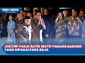 Hadiri Acara Istana Berbatik, Jokowi Pakai Batik Motif Parang Barong yang Dipakai Para Raja