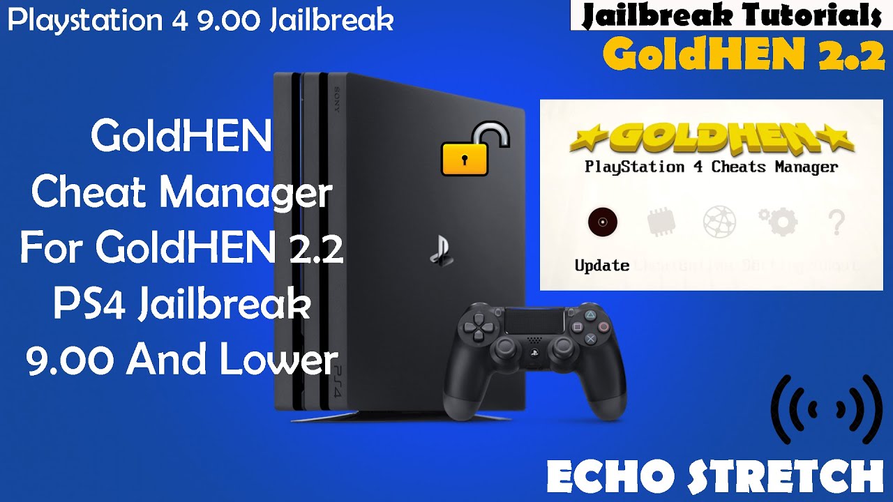 GoldHEN Cheat Manager For GoldHEN 2.2 PS4 Jailbreak 9.00 And Lower ...