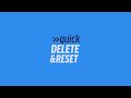 Quick Delete & Reset Promo