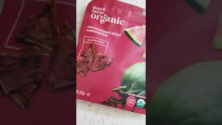 Docktors 60 second review of Good \u0026 Gather organic unsweetened dried watermelon