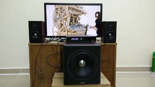 Gene Edifier S350DB 2.1 Speaker Instrumental Test with Wintergatan Marble Machine