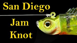 Tie a San Diego Jam Knot How To (strong fishing knot)