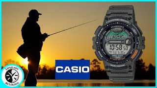 Relógio casio fishing time