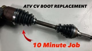 ATV CV Boot Assembly 1992 Suzuki QuadRunner. (Part 2)