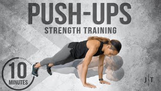 10 Minute Push-Up Progression Workout [Beginner Strength Training]