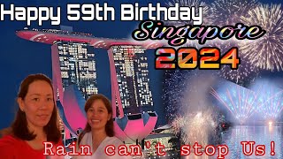 National Day of Singapore 🇸🇬 #NDP2024 Fireworks Display 08-09-2024 #sgvlog #ofwinsg