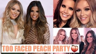 Too Faced Peach Party In LA | VLOGMAS DAY 1 & DAY 2