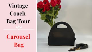 Vintage Coach Bag Tour | Carousel Bag | Cristina Moda Vintage Shop