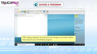 Small basic program ( Saving a Program )