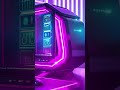 아름다운 led와 게이밍 컴퓨터 미래형 컴퓨터 예상 gaming computer a futuristic computer with led ai 제작