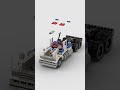 LEGO Highway Rig 🏎️ Satisfying Building Animation #shorts