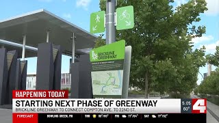 Next phase of Brickline Greenway construction gets underway in Midtown