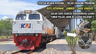 CUMA 55 RIBU !! TRIP KA WIJAYA KUSUMA | KELAS EKONOMI PREMIUM !! RUTE KETAPANG - JEMBER