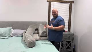 Review of MedCline shoulder system for big guys.