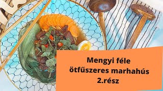 Mengyi féle ötfűszeres marhahús ramen 2. Rész