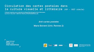 Colloque 2021 #12 - Marie Boivent, \