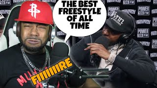 This Greatest Freestyle Ever?... King Los L.A. Leakers Freestyle (REACTION)