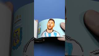 Lionel Messi Goal FlipBook #messi #flipbook #shorts