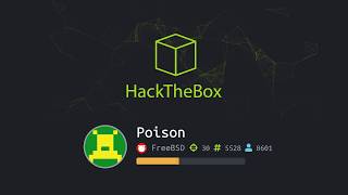 HackTheBox Poison Walkthrough / Solution | User + Root