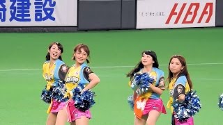 ファイターズガール\u0026マスコットによるオープニングダンス「Spring of Life」(2017.5.4)