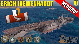 Erich Loewenhardt 7 Kills \u0026 81k Damage | World of Warships Gameplay