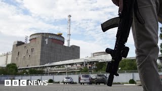 Power cut to Zaporizhzhia Nuclear Power Plant after wave of Russian missiles hit Ukraine - BBC News