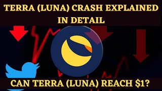 Terra Luna Crash Explained in Detail | Can Terra Reach $1 | Luna Price Prediction