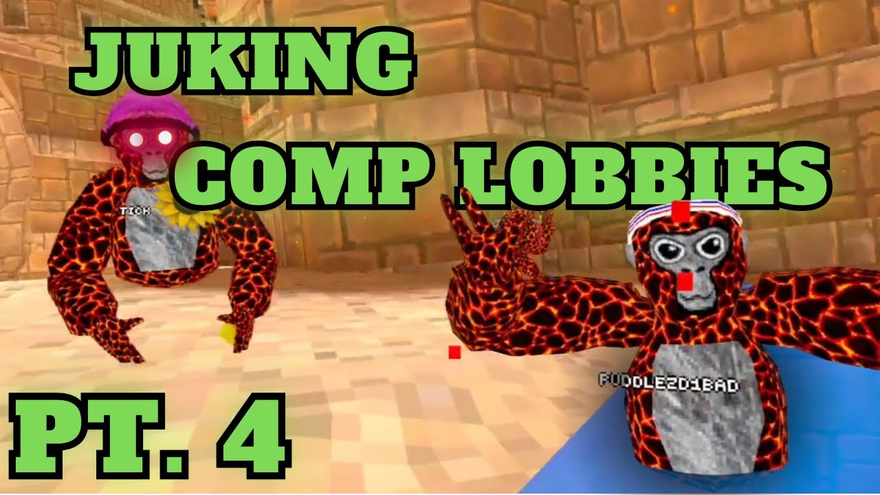 Juking Competitive Beach Lobbies Pt 4 Gorilla Tag Youtube