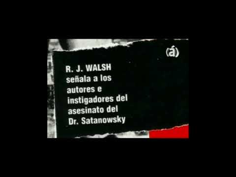 Walsh. Caso Satanowsky. - YouTube