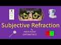 Subjective Refraction