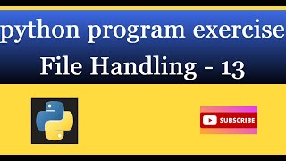 file 13.Write a Python program to read a random line from a file?