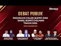 LIVE | DEBAT KEDUA CALON BUPATI DAN WAKIL BUPATI KABUPATEN POLEWALI MANDAR TAHUN 2024